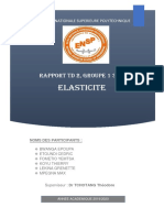 TD 2 Elasticité Groupe 2 PDF