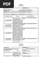 Training Plan CORE PIPE 12