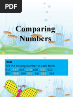 Lesson 6 Comparing Numbers Up To 10 000