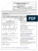 Guía # 7 de Matemáticas Grados Sextos T.A.V. Números Decimales