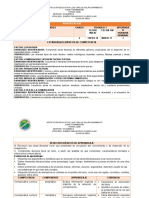 Plan de Área Grado Sexto 1 Periodo - Lengua Castellana