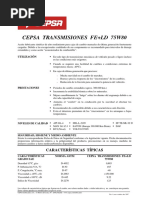 HT Cepsa Transmisiones Fe LD 75w80 PDF