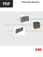 Automation Systems: Technical Catalogue