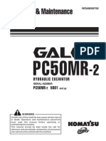 Operation & Maintenance Manual: PC50MR