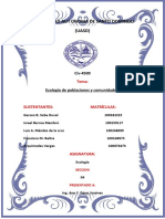 Ecología de Poblaciones y Comunidades