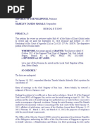 G.R. No. 221029 Republic of The Philippines, Petitioner Marelyn Tanedo Manalo, Respondent Resolution Peralta, J.