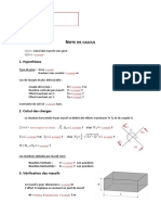 Calcul de Massifs de Grue Dynathark