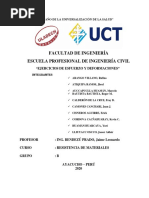 Ejercicios de Esfuerzo y Deformaciones PDF