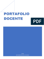 Portafolio Docente