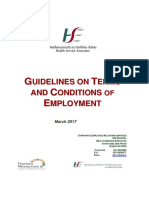 Guidelines On Hse Terms and Conditions of Employment