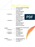 Table of Contents