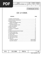 DX210WA Spec Sheet