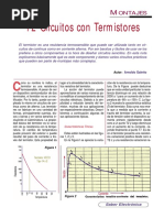 12 Circuitos Con Termistores (Montajes) - SE186 PDF