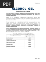 ALCOHOL GEL Ficha T