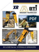 BX & BXR Series Hydraulic Breakers