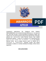 Contrato Abarrotes Azteca PDF