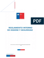 Nuevo Reglamento Interno de Higiene y Seguridad JUNJI 2020