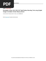 Evaluation of The VDA 238-100 Tight Radius Bending Test Using Digital Image Correlation Strain Measurement