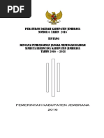 Peraturan Daerah Kabupaten Jembrana Nomor 6 Tahun 2016 Tentang PDF