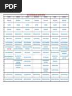 Chanting - Daily Schedule PDF