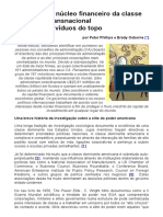 Desvendar o Núcleo Financeiro Da Classe Capitalista Transnacional (Peter Phillips Brady Osborne)