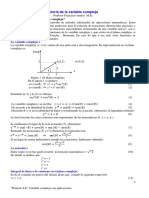 Teoría de La Variable Compleja PDF