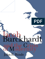 John Roderick Hinde - Jacob Burckhardt and The Crisis of Modernity (2000, McGill-Queen's University Press)