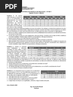 Control Estadístico de Procesos - TP 503 V Segunda Práctica Calificada Problema 1.-Un Aspecto