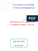 Soil-Structure Interaction and Deep Foundations 