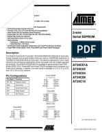 2-Wire Serial EEPROM: Features