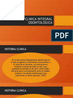 Historia Clinica Integral Odontologica