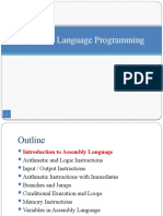 Assembly Language Programming