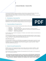 Advanced Estimation Prameter File