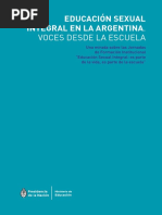 Voces Desde La Escuela: Educación Sexual Integral en La Argentina