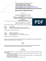 Contoh Surat Perjanjian Kerjasama Prakerin