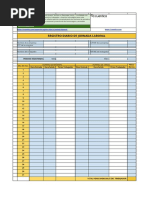 Plantilla de Registro de Jornada Laboral