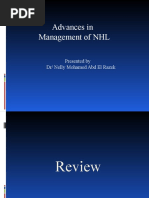 Advances in Management of NHL