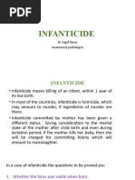 Infanticide: DR Sagal Omar Anatomical Pathologist