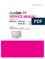 Plasma TV: Service Manual