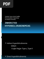 Inherited Hyperbilirubinemias: Tawhida Yassin Abdel Ghaffar Prof of Pediatric Hepatology Ain Shams University