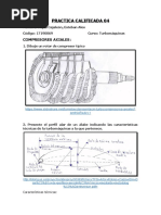 Practica Calificada 4 Turbomaquinas COMPRESOR AXIAL