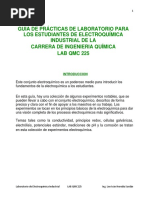 Texto de PRACTICAS LAB. ELECTROQUIMICA