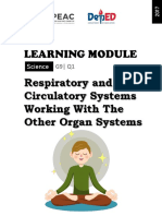 Learning Module: Respiratory and Circulatory Systems Working With The Other Organ Systems