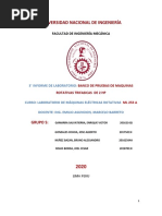 Tercer Informe de Laboratorio de Maquinas Electricas Rotativas Grupo 5