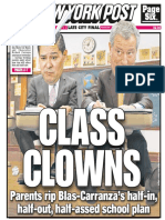 Class Clowns: Parents Rip Blas-Carranza's Half-In, Half-Out, Half-Assed School Plan