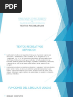 Presentacion Textos Recreativos