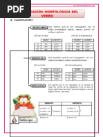 Clasificacion Morfologica Del Verbo
