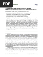 Remote Sensing: Classification and Segmentation of Satellite Orthoimagery Using Convolutional Neural Networks