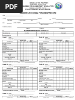 Bureau of Elementary Education: Ii. Elementary School Progress