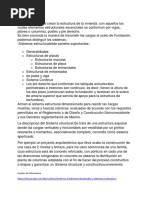 Los Elementos Que Crean La Estructura de La Vivienda PDF